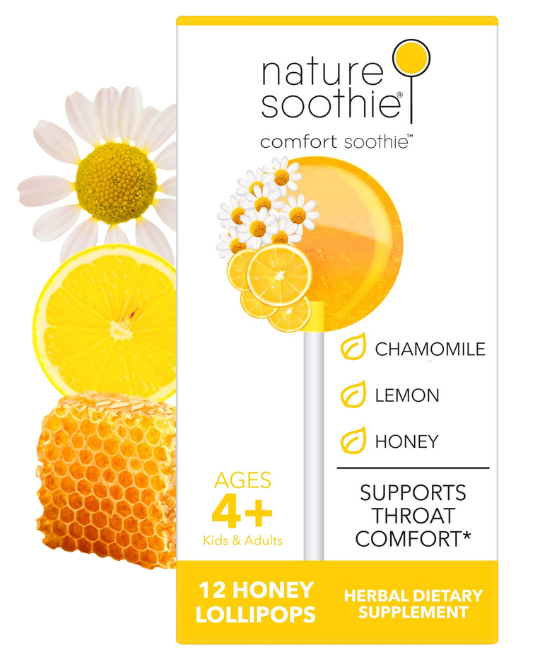 Comfort Soothie Honey Lollipops Lemon & Chamomile (12 CT)