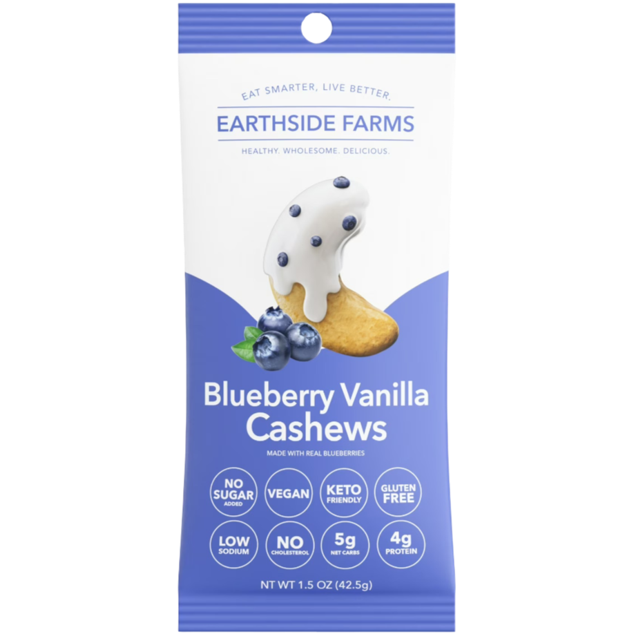 Blueberry Vanilla Cashews (10 Pack)