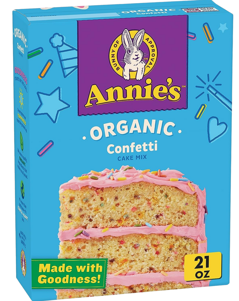 Organic Confetti Cake Mix