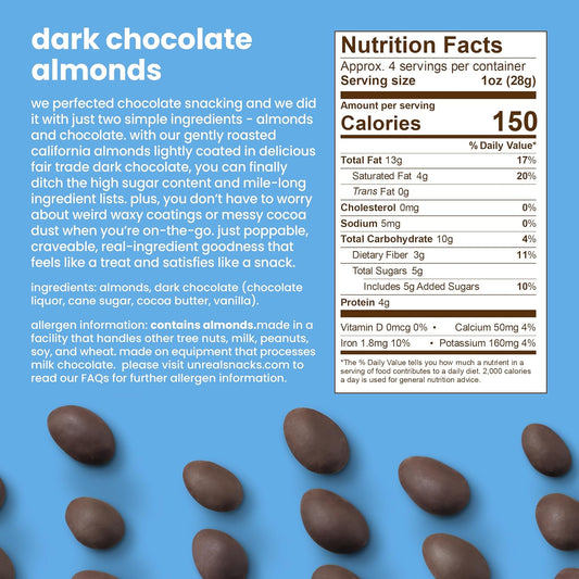 Dark Chocolate Covered Almonds