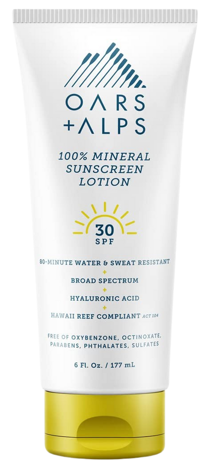 100% Mineral Sunscreen Lotion SPF 30