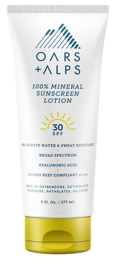 100% Mineral Sunscreen Lotion SPF 30