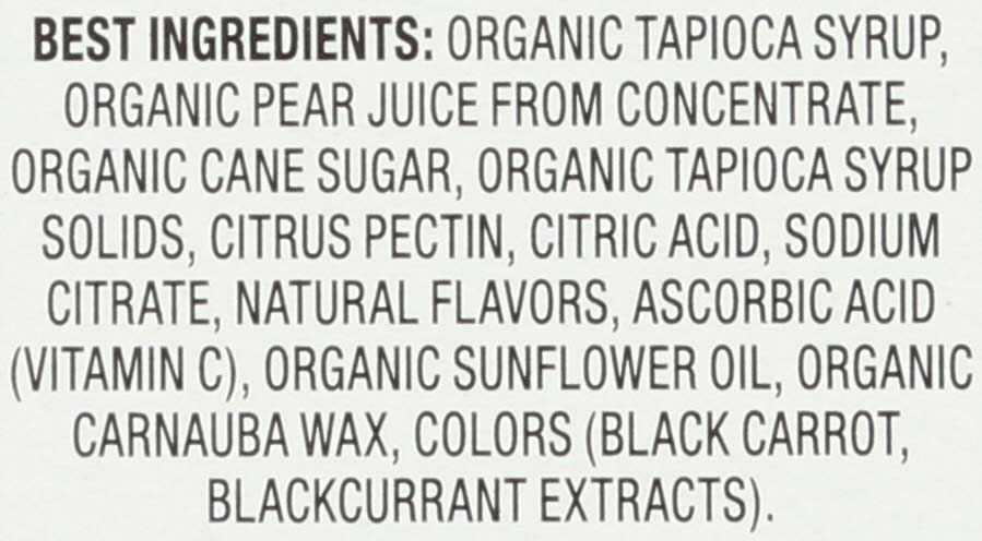 Organic Bunny Fruit Snacks - Berry Patch (5 Pouches)