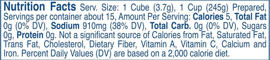 Beef Bouillon Cubes (15 CT)