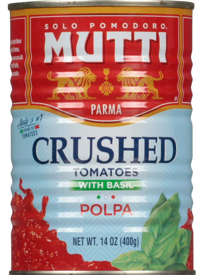 Crushed Tomatoes with Basil