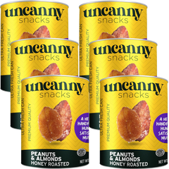 Peanuts & Almonds – Honey Roasted (6 Pack)