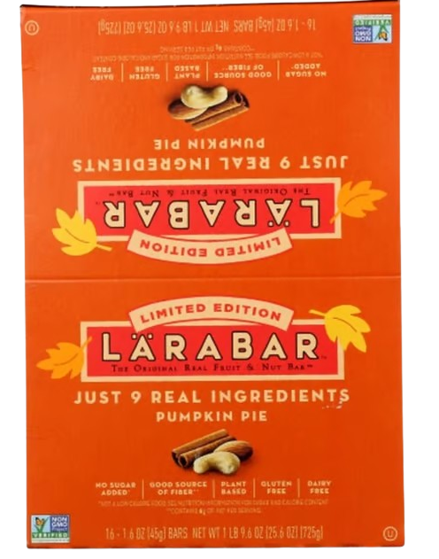 Pumpkin Pie Bar (16 Pack)