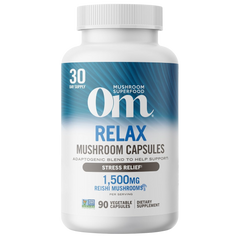 Relax Mushroom Superfood Daily Boost Capsules (90 CT)