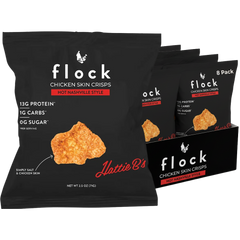 Hot Nashville Chicken Skin Crisps (8 Pack)