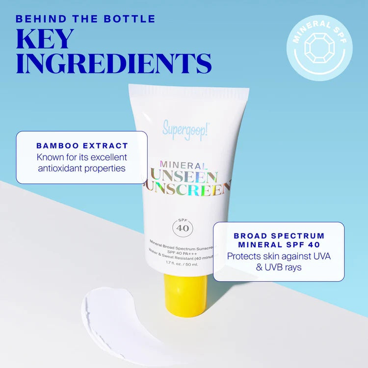 Mineral Unseen Sunscreen SPF 40