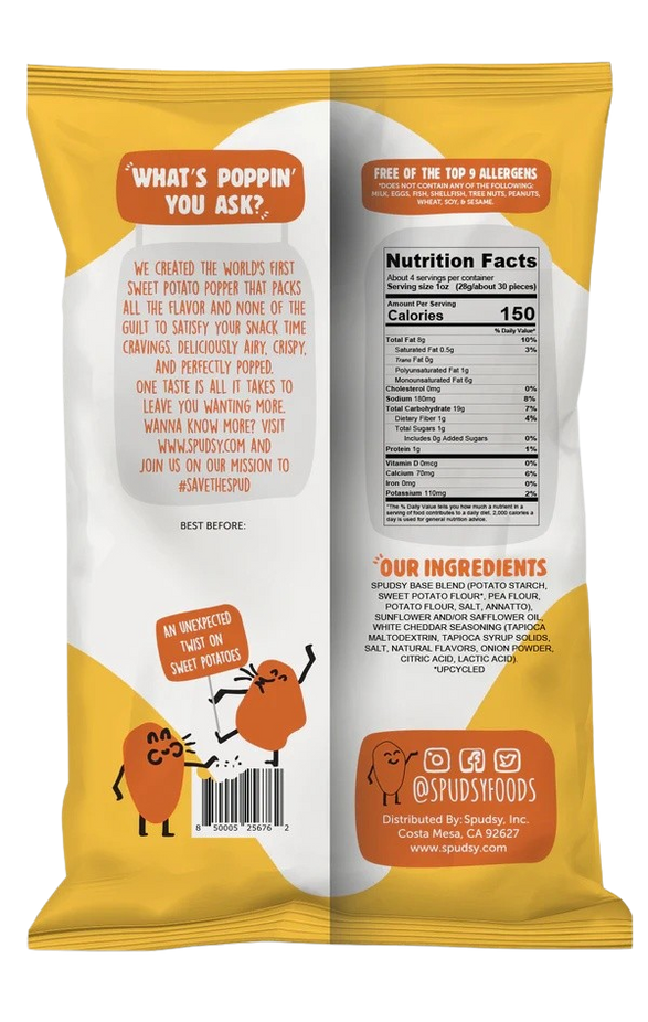 White Cheddar Sweet Potato Popper