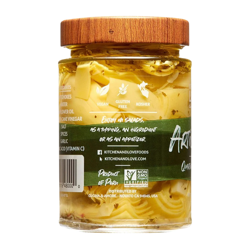 Quartered Marinated Artichoke Hearts
