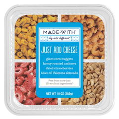 Honey Roasted Cashews, Dried Strawberries, Olive Oil Valencia Almonds