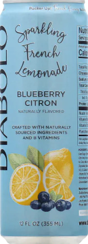 Blueberry Citron Sparkling Lemonade (4 Pack)