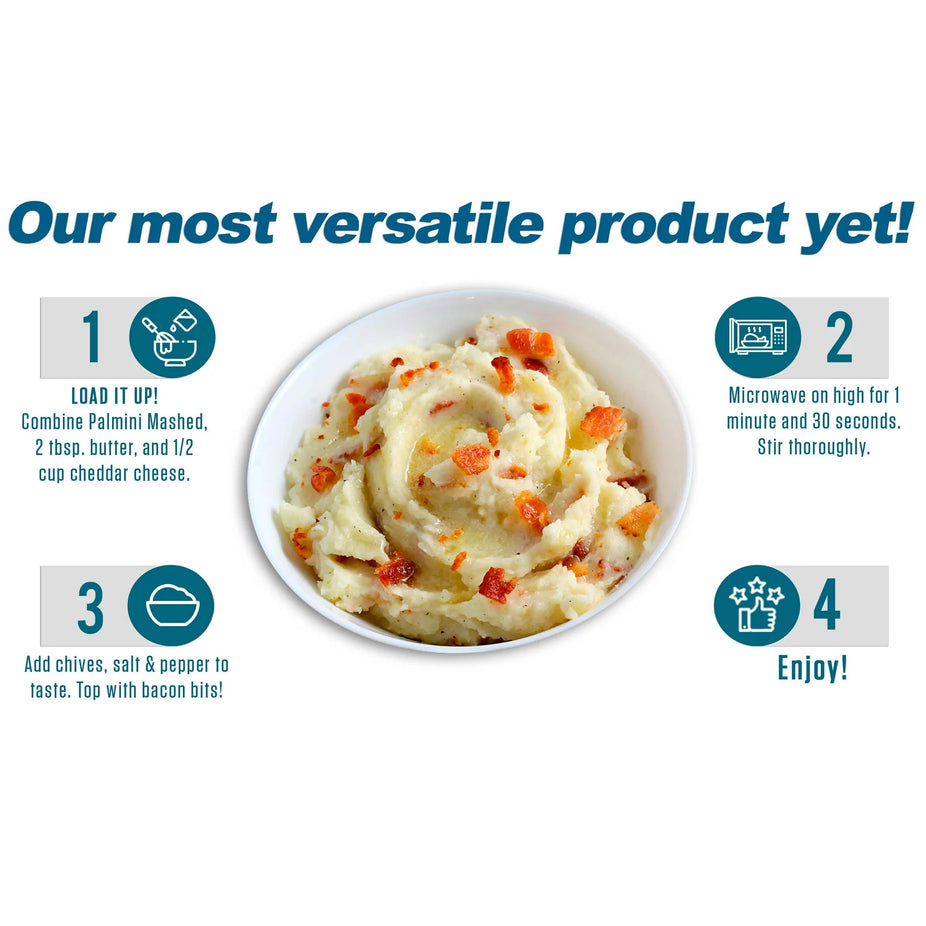 Mashed Hearts of Palm - Mashed Potato Alternative (6 Pack)