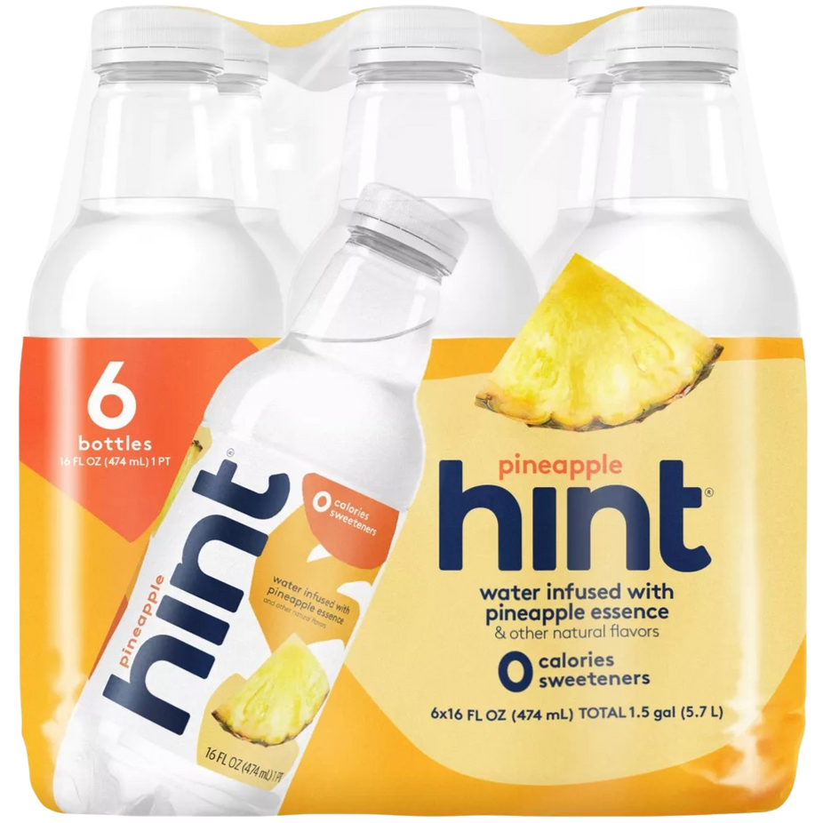 Hint Water Pineapple (6 Pack)