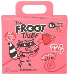 The Froot Thief Strawberry Real Fruit Whips (5 Packs)