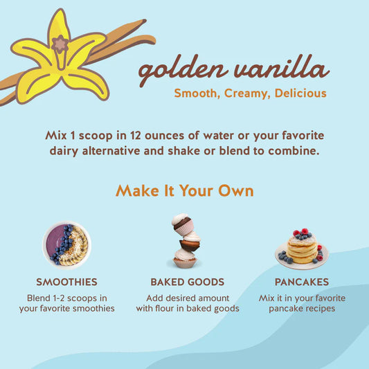 Golden Vanilla Protein Powder