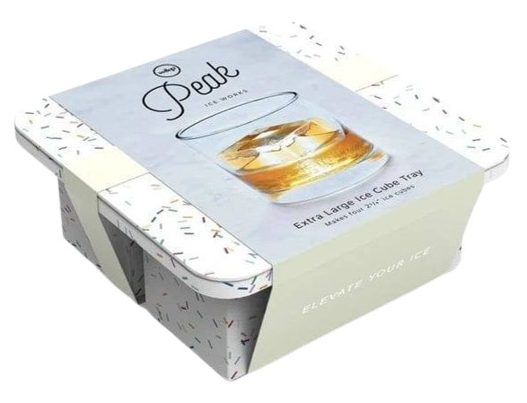 Peak Extra Large Ice Cube Tray - White Speckled