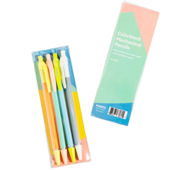 Colorblock Mechanical Pencil Set of 4