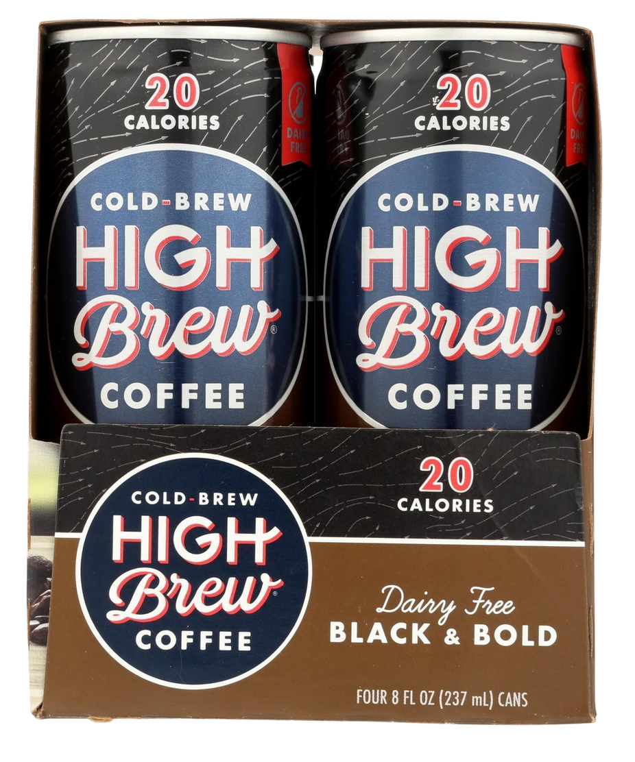 Black and Bold Cold Brew Coffee (4 Pack)