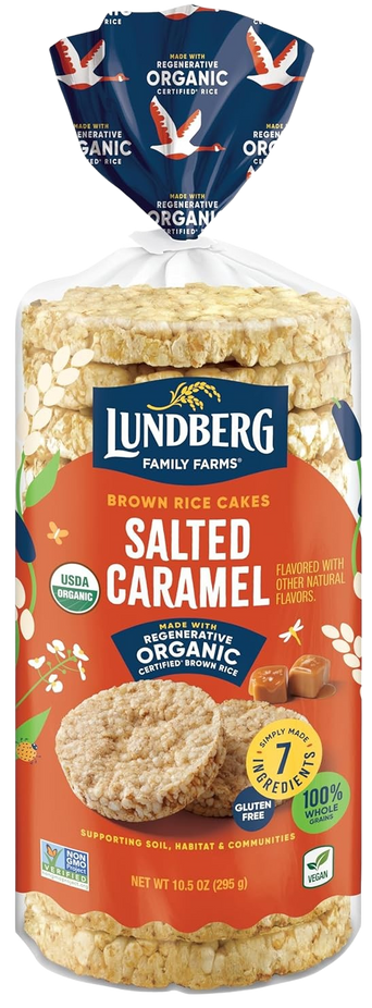 Organic Salted Caramel Rice Cake