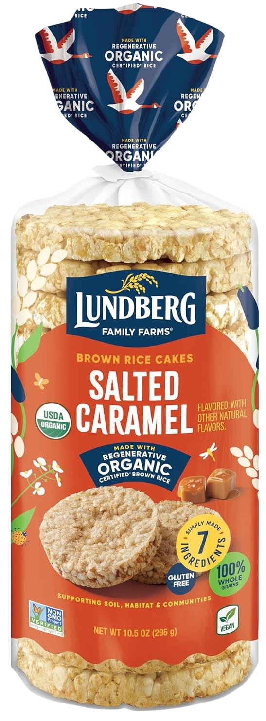 Organic Salted Caramel Rice Cake