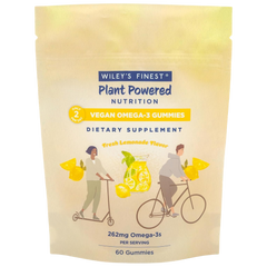 Vegan Omega 3 Adult Gummies - Fresh Lemonade (60 Tablets)