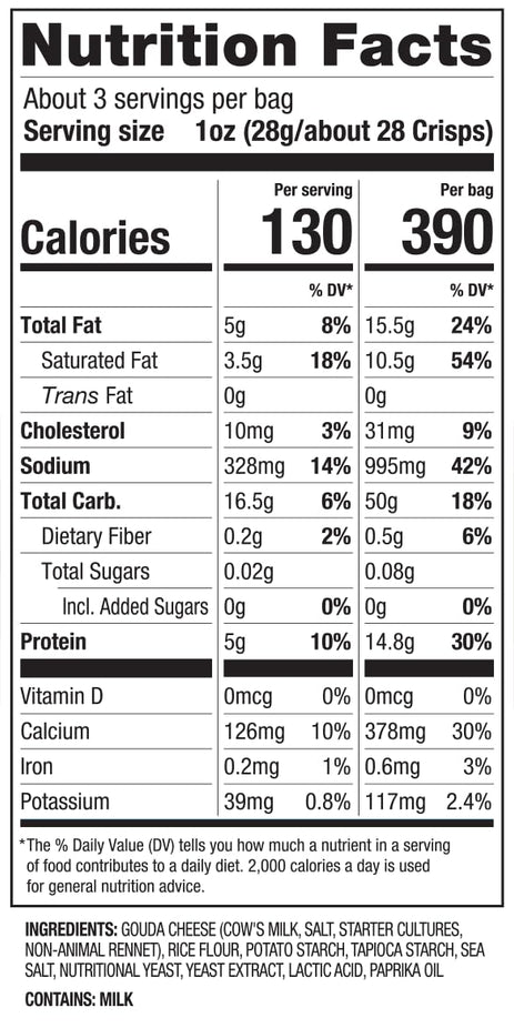 Mates Original Cheese Crisps
