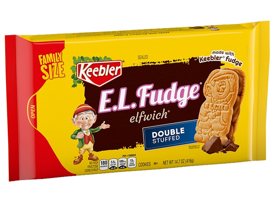 E.L.Fudge Sandwich Double Stuffed Cookies