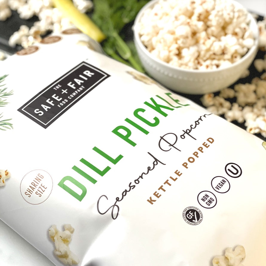 Dill Pickle Seasoned Popcorn