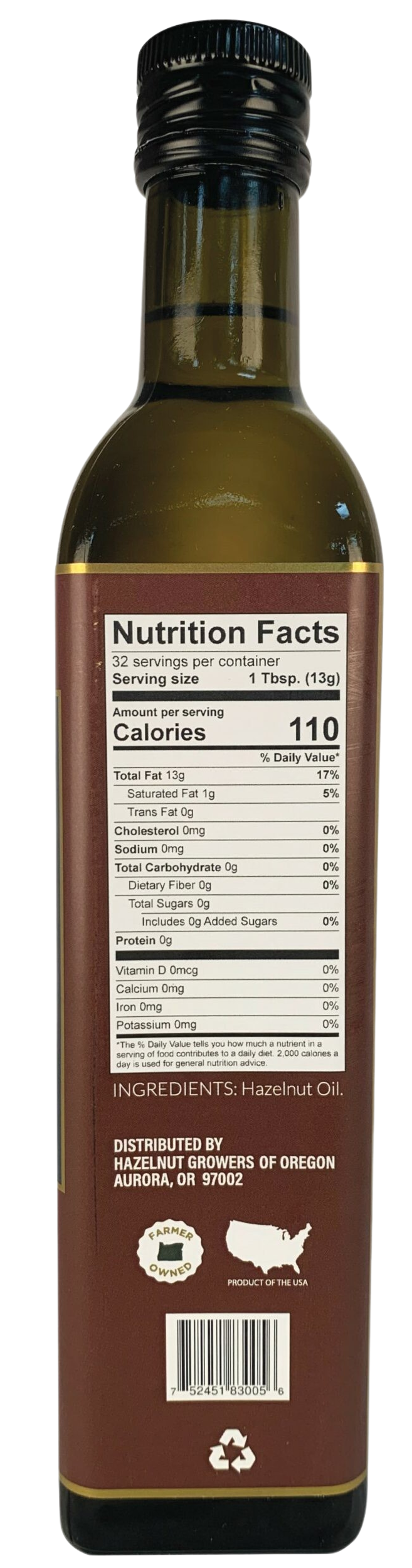 Hazelnut Cold Press Oil