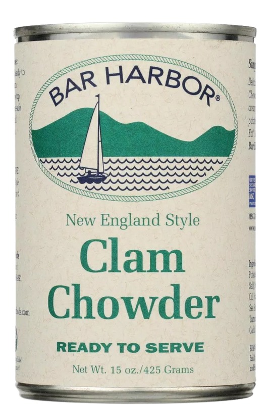 New England Style Clam Chowder Soup