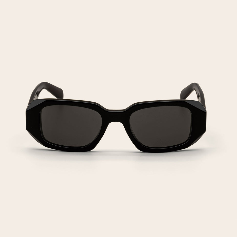 Gabriele Rectangle Italian Acetate Sunglasses