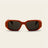 Gabriele Rectangle Italian Acetate Sunglasses