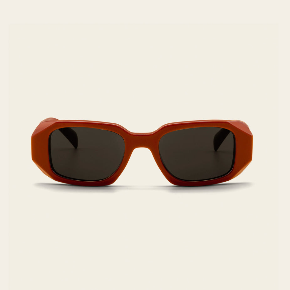 Gabriele Rectangle Italian Acetate Sunglasses