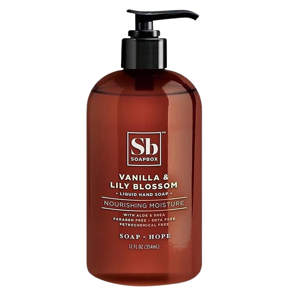 Vanilla And Lily Blossom Liquid Hand Soap