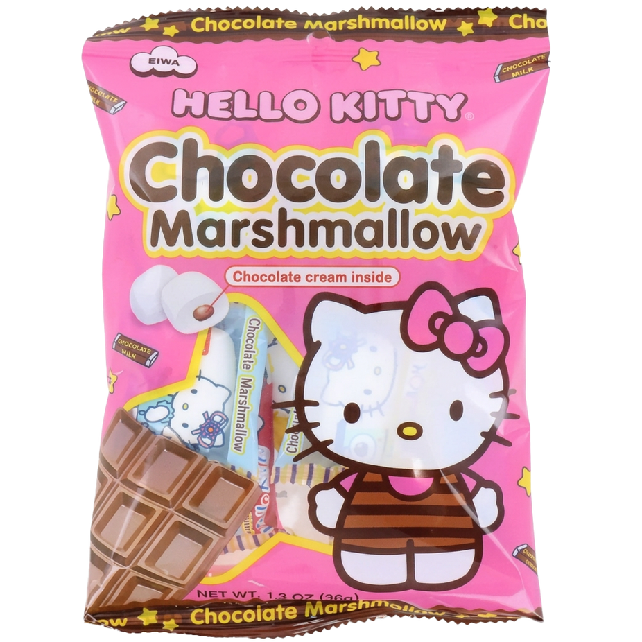 Hello Kitty Chocolate Marshmallow Candy (12 CT)