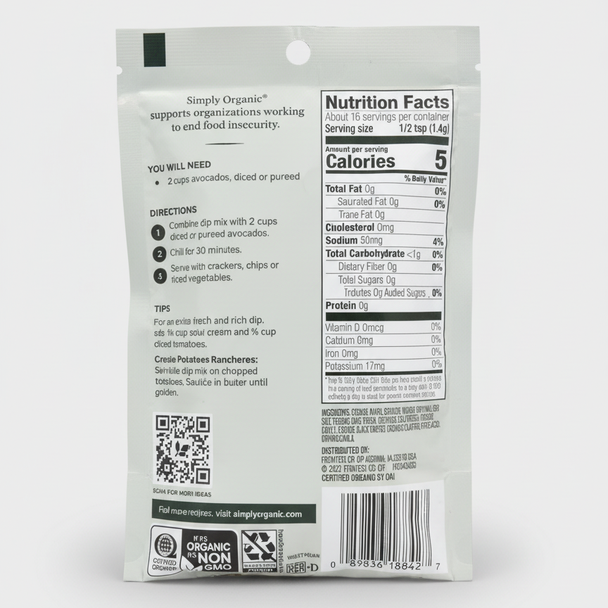 Guacamole Dip Mix (12 Pack)