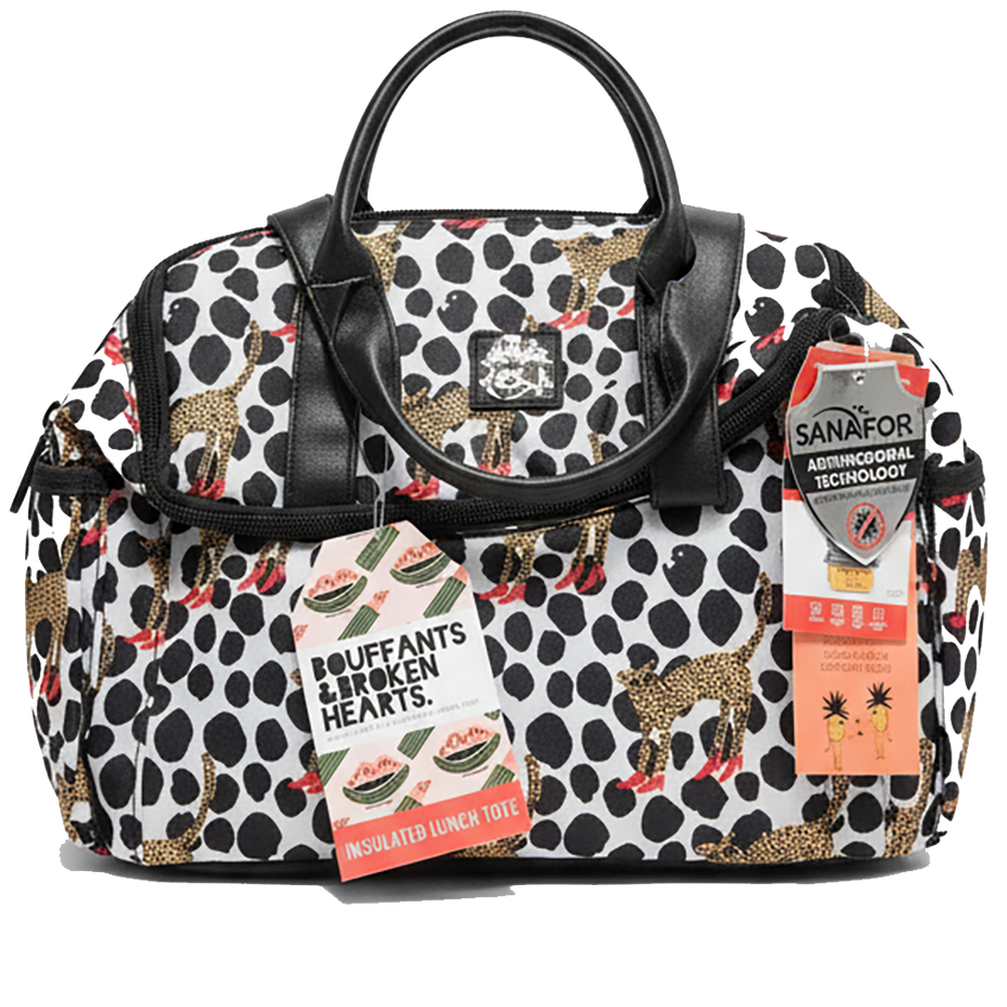 Mapleton Lunch Bag - Cheetah Dot