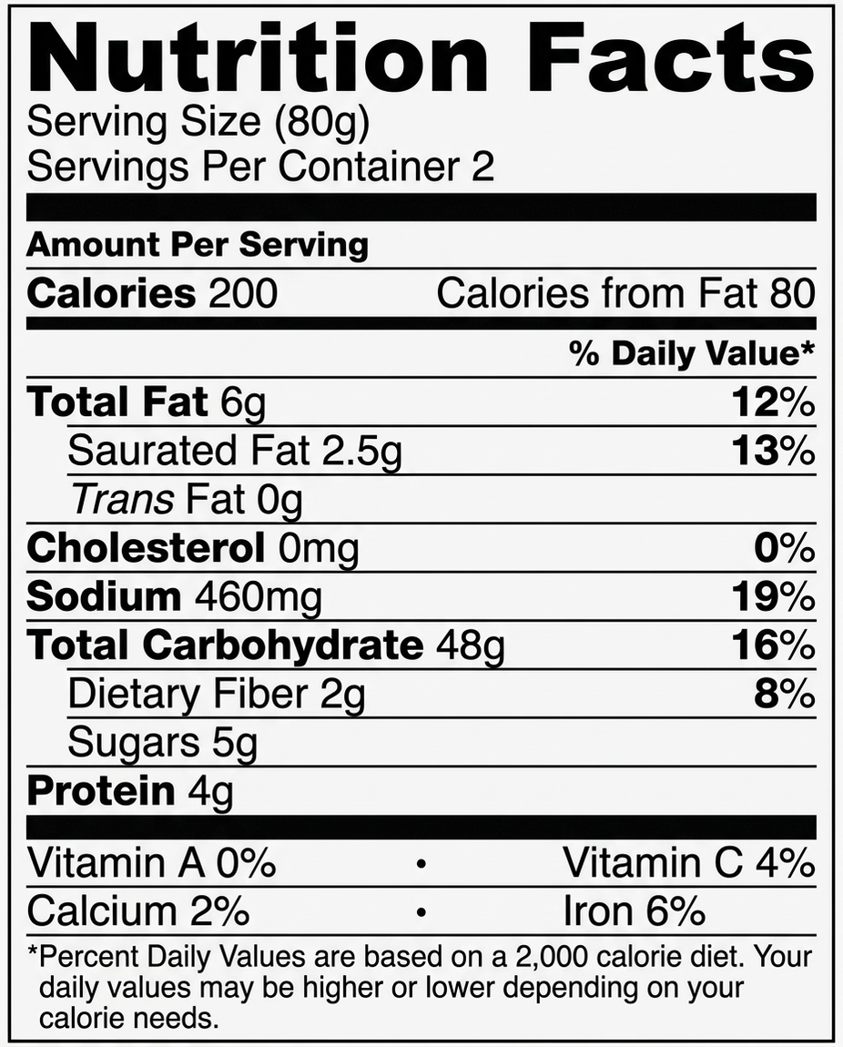 Thai Peanut Noodles (6 Pack)