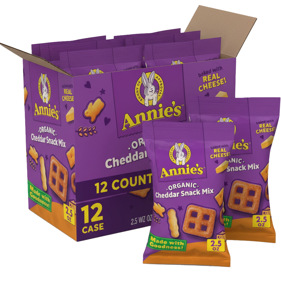 Organic Cheddar Snack Mix (12 Pack)
