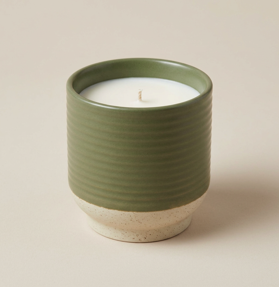 Exposed Clay Candle - Fresh Eucalyptus