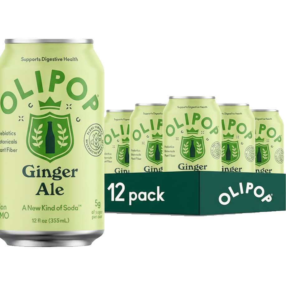 Ginger Ale Prebiotic Soda (12 Pack)