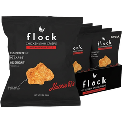 Hot Nashville Chicken Skin Crisps (8 Pack)