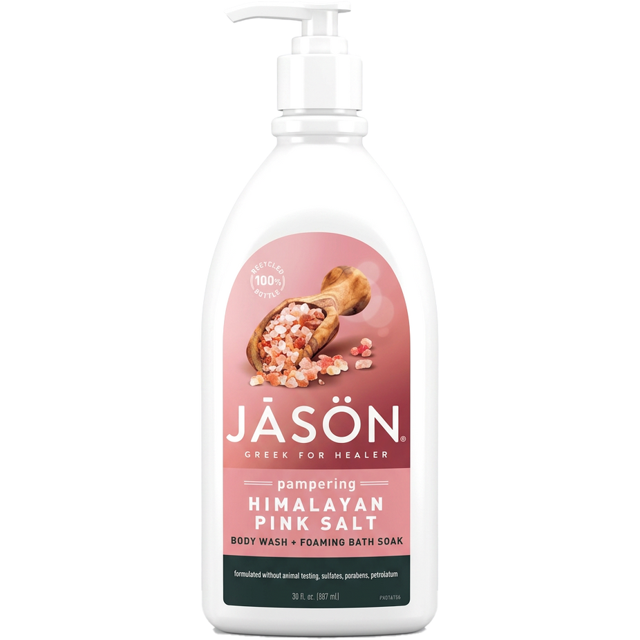 Himalayan Pink Salt Body Wash + Foaming Bath Soak