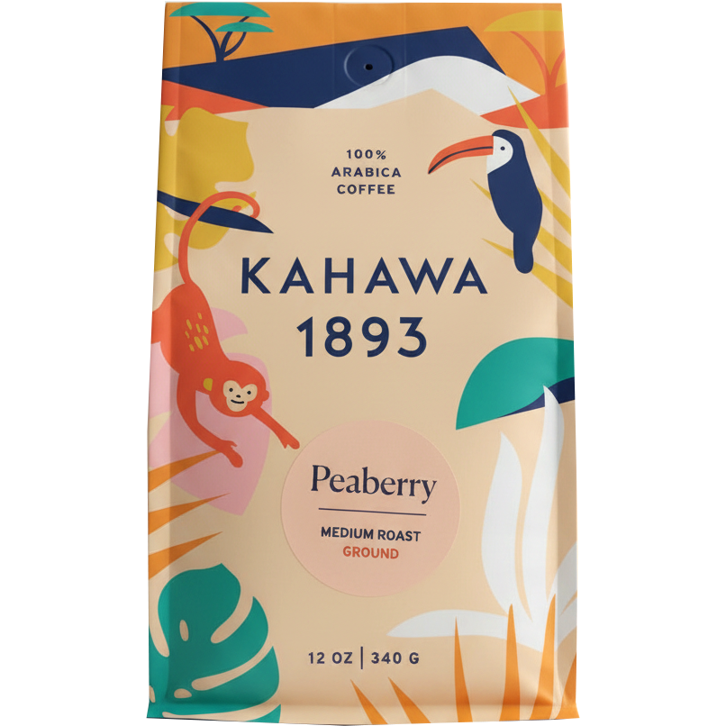 Peaberry Medium Roast Ground Coffee