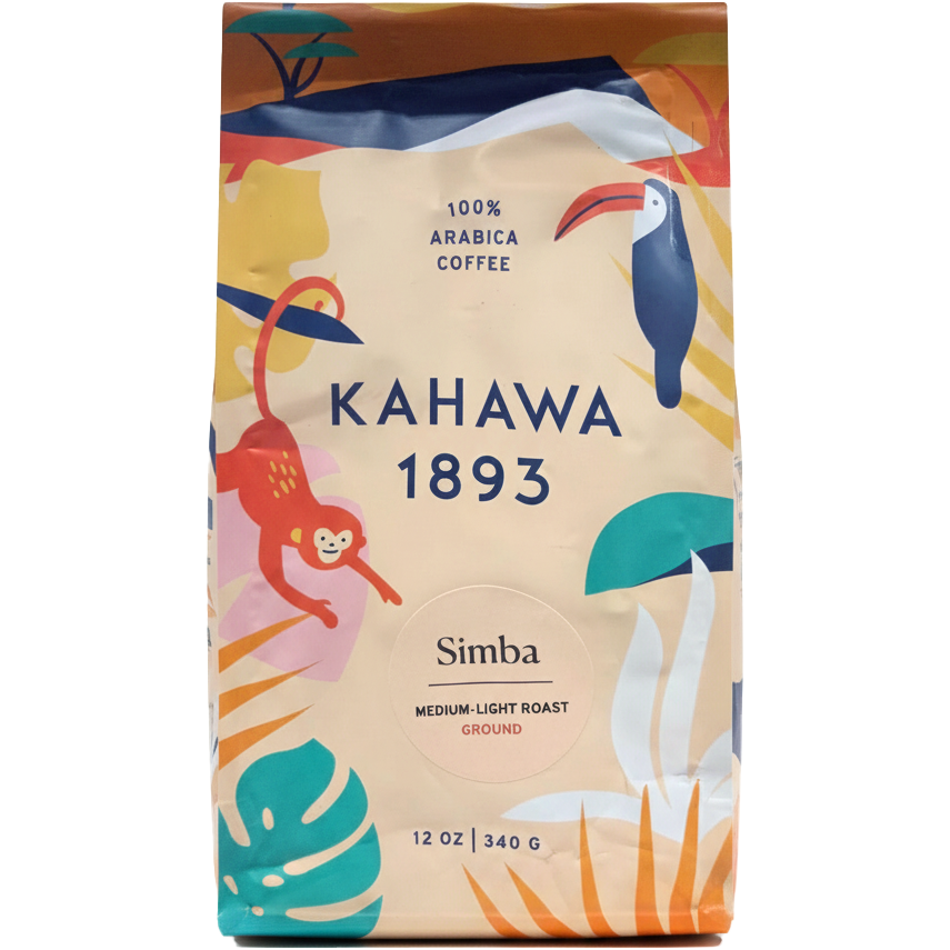 Simba Medium-Light Roast Ground Coffee