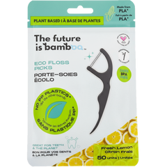 Eco Floss Picks - Lemon
