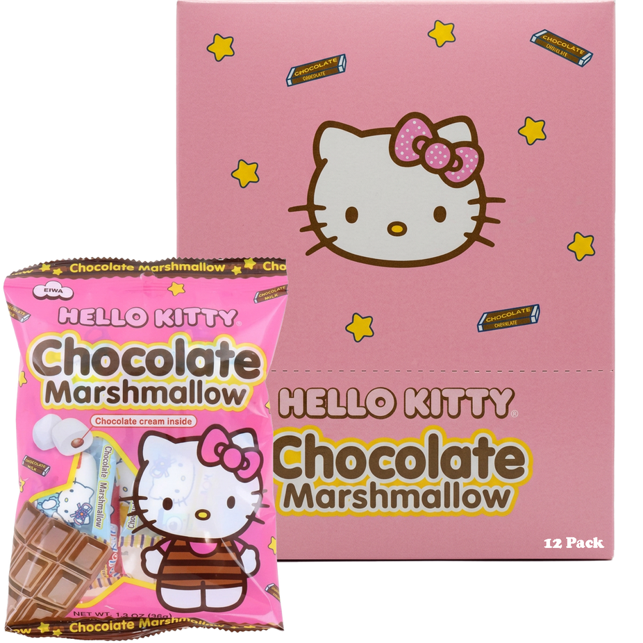 Hello Kitty Chocolate Marshmallow Candy (12 CT)